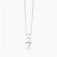 Collana Mabina Donna TRILOGY in Argento Zirconia 553743 - 553743